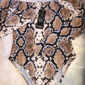 Snake skin bodysuit